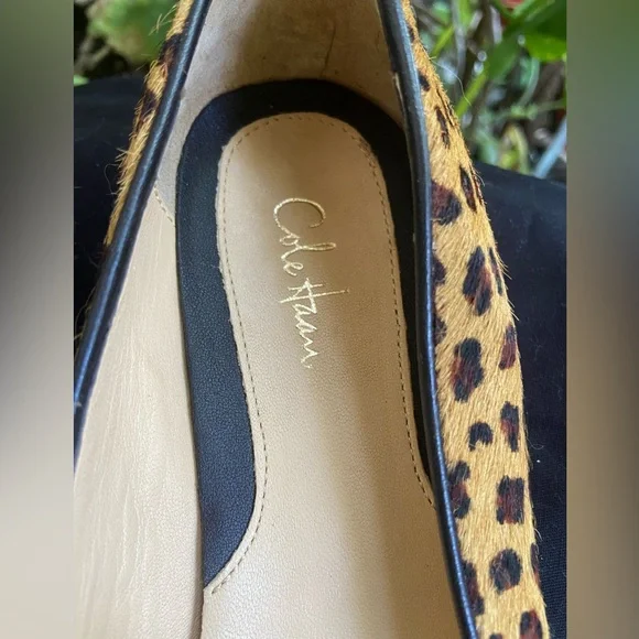 Cole Haan leopard woman’s flats - Picture 2 of 6